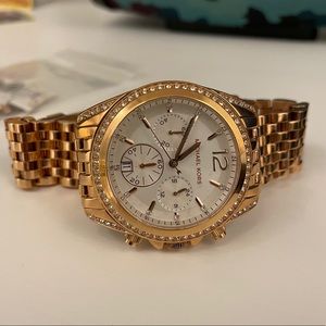 Michael Kors Rose Gold Pressley Watch